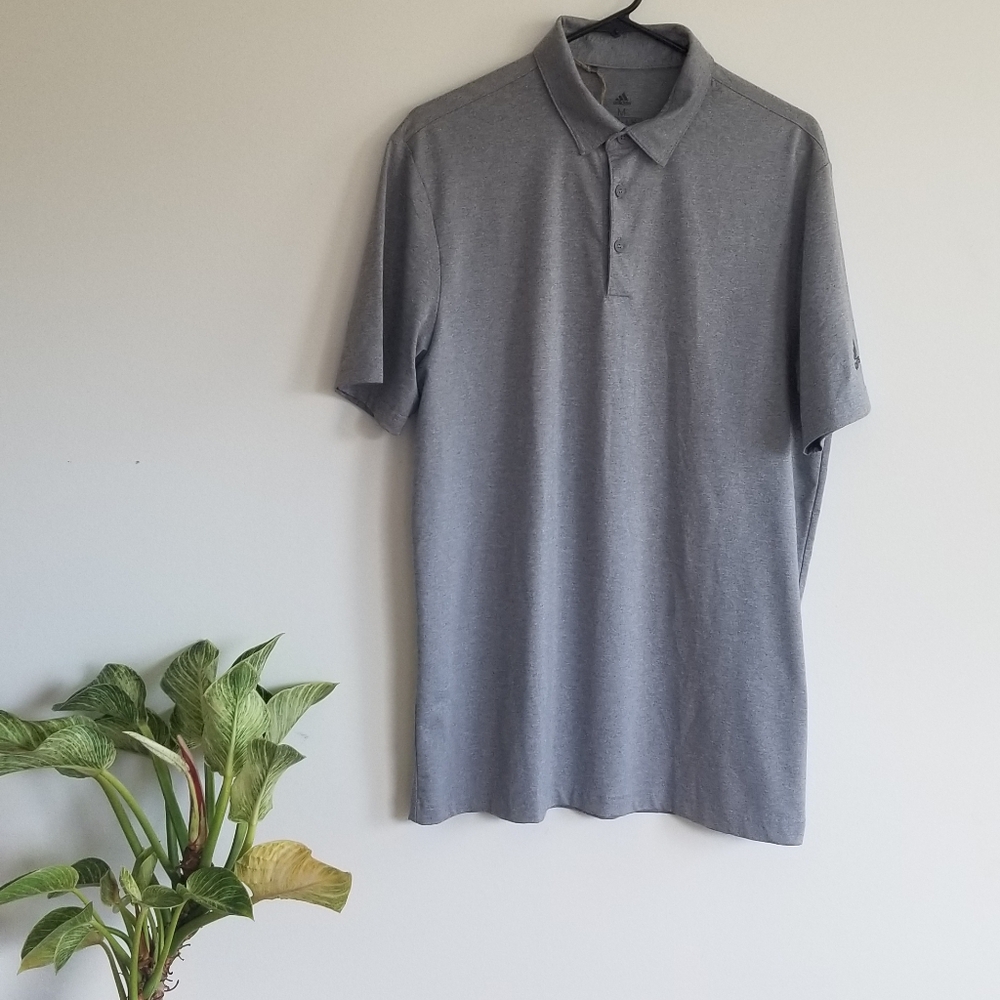 Adidas Mens Golf Shirt Sz Med